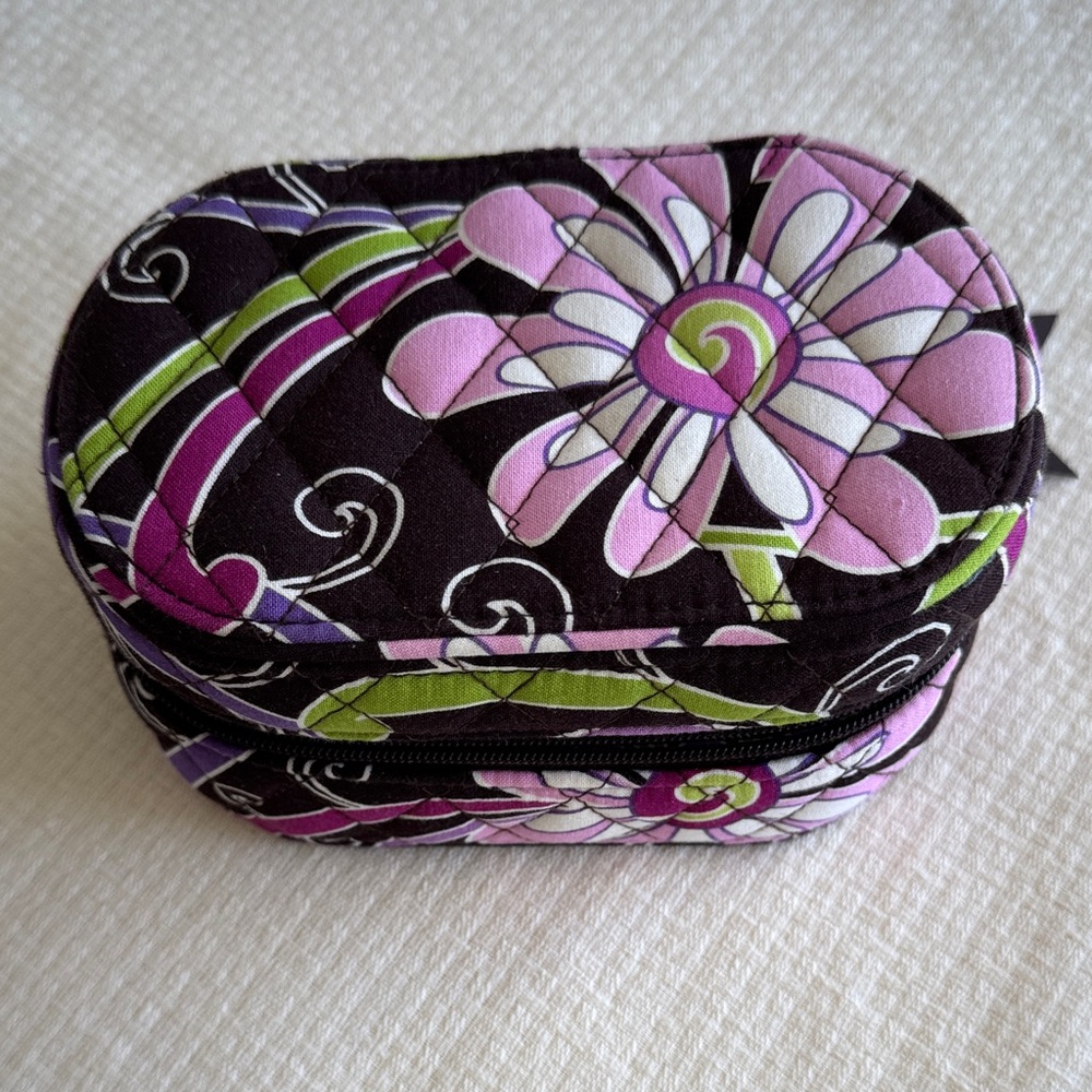 Vera Bradley Purple Punch, jewelry case